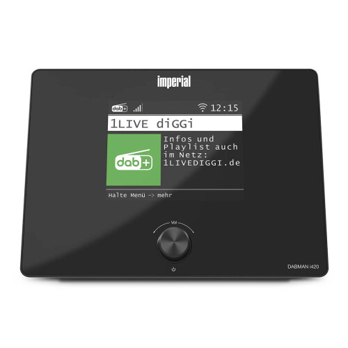 Kompaktes Hybridradio mit Bluetooth, DAB+, FM und Internet