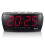 FM-Radiowecker mit großem LED-Display und Doppelalarm 2