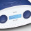 Tragbares DAB+/FM-Radio mit CD- und USB-Player, Blau 5
