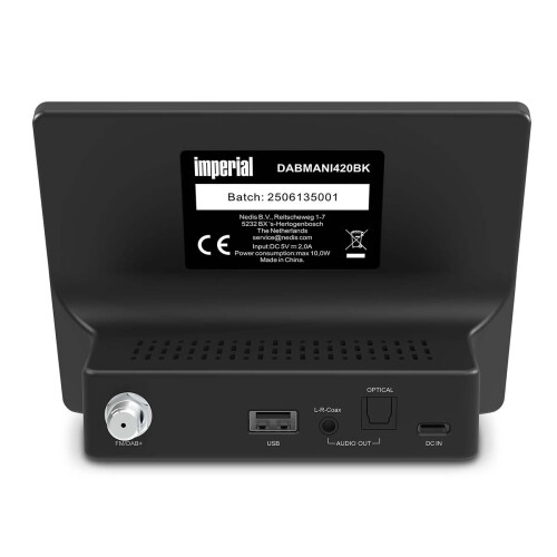 Kompaktes Hybridradio mit Bluetooth, DAB+, FM und Internet 2
