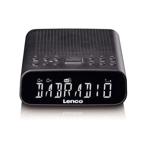 DAB+/FM-Radiowecker mit Bluetooth und dimmbarem LCD-Display 2