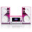Bluetooth-Mikro-Musiksystem mit Wecker und USB-Anschluss 2