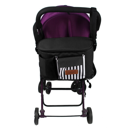 Stroller Organizer Schwarz Wasserdicht Oxford