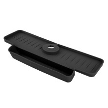 Flexibler Wasserhahn Abtropfer Silikon Schwarz