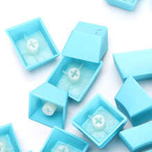 PBT Tastenkappen P9 Blue mit Abzieher für