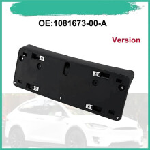 Car Front License Plate Bracket for Model X 1081673-00-A 16-20 Front License Plate Mounting Plate European Version