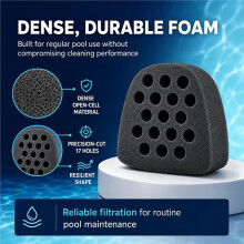 4pcs Pool Vacuum Sponge for PoolMr for Seahorse - Handheld Cleaner Sponge for Ultra Fine Debris Capture