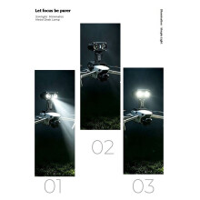 Drone Search Light Outdoor Flight and Night Navigation for Air3 Navigation Lighting Finding Objects Exploration