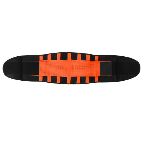 Rückenbandage Leicht Orange Stahlplatten Design 1