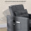 Linen-Look Single Chair Bed - Grey 7