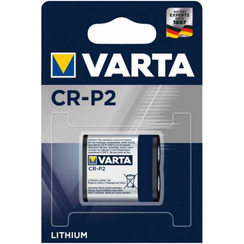 Pile cylindrique au lithium VARTA CR-P2