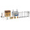 Hornby Hornby R8228 OO Gauge Pacchetto di Estensione Edifici 2, Accessori per Treni 1