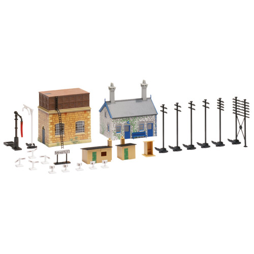 Hornby Hornby R8228 OO Gauge Pacchetto di Estensione Edifici 2, Accessori per Treni