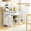 Farmhouse Style Sideboard - White 6