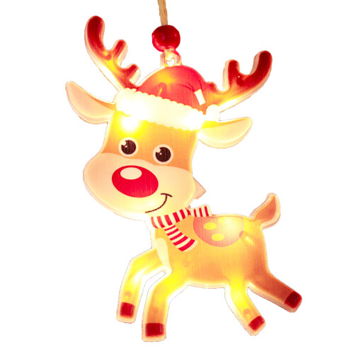 Christmas Curtain Light Battery Window Light Christmas Decor LED 2