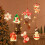 Christmas Curtain Light Battery Window Light Christmas Decor LED 5