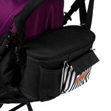 Mommy Bag Schwarz Oxford Wasserdicht für