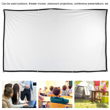 Tragbare Kino Leinwand Projektionsvorhang 100 Zoll