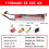 Bateria Lipo 3S 11,1V 1100mAh 30C com Conector XT30/T-Plug/para /SM, para Veículos e Drones RC B 6