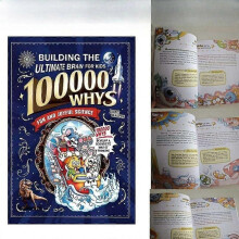 Children's Encyclopedia Why 100,000? Kids Book Ages 6-12 Extracurricular Reading