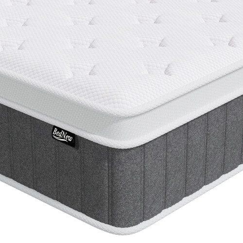(Single) Hybrid Memory Foam Pocket Sprung Mattress Medium Firm 2