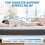 (Single) Hybrid Memory Foam Pocket Sprung Mattress Medium Firm 6