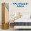 (Single) Hybrid Memory Foam Pocket Sprung Mattress Medium Firm 7