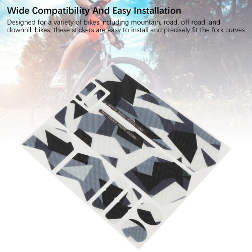 3D Fahrradrahmen Schutz Gabel PVC Aufkleber