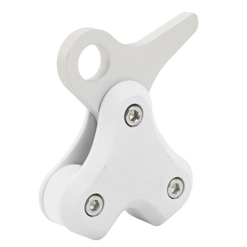Tauchseilaufroller mit Doppelrolle, weiß
