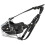 Metal Dog Muzzle for Large Dogs – Adjustable Breathable Leather Safety Muzzle, 25-30cm 3