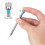 13 Pieces Micro Precision Watch Screwdriver Set0.6-2 mm with 13 Extra Replace Blades 5