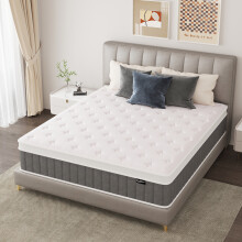 (5FT King Mattress 150x200x30cm) Hybrid Memory Foam Pocket Sprung Mattress Medium Firm