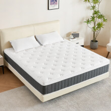 (6FT Super King Mattress 180x200x30cm) Hybrid Memory Foam Pocket Sprung Mattress Medium Firm