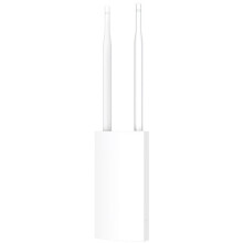 Punto de Acceso Exterior AC1200 AP Inalámbrico en 2.4G&5GHz Enrutador AP Repetidor Antena WiFi de Largo Alcance para Patio Enchufe de la UE