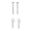 Solar Wall Light, Up Down Light, weiß, IP65 6