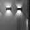 Solar Wall Light, Up Down Light, weiß, IP65 11