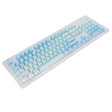 Frostblau Tastatur Tastenkappen PBT Seitengravur