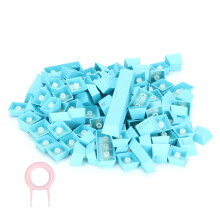 PBT Tastenkappen P9 Blau mit Zweifarben-Spritzguss