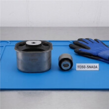 2Pcs Engine Torque Rod Bushing Large+Small 11350-5NA0A 113505NA0A for Altima QX50 QX55 19-25 Front Right