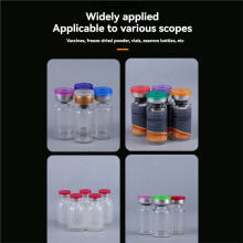 20 Boîtes de Rangement Transparentes en Plastique pour Microtubes de 3 Ml, Empilables et Pouvant Contenir 10 Tubes pour Échantillons de Laboratoire