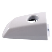 Front Left Outer Door Handle Lock Cylinder Cover for CRV Breeze 2017 2018 2019 2020 2021 2022 2023 White