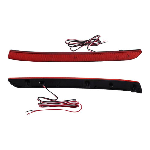 LED Rear Bumper Reflector Light Tail Signal Lamp for  Transporter T5 2012 - 2016 Caravelle Multivan 1