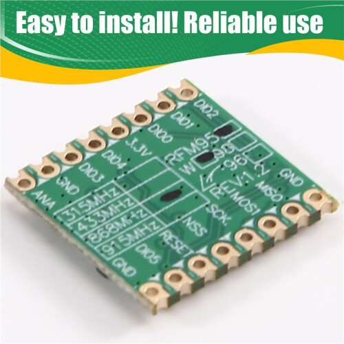 Modulo Wireless A Spettro Diffuso RFM95W LoRa SX1278 Modulo Ricetrasmettitore Wireless LoRa Interfaccia SPI A Basso Consumo per IoT A