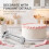 Clay Extruder Set, Multifunction Mud Extruder Sculpture Tool with 19 Tip Molds for Clay Crafting 5
