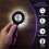 60X Handheld Rechargeable Loupe Magnifier,Magnifying Glass with Adjustable UV and LED Lights, Double-Layer Optical Len A 5