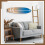 2pcs Surfboard Wall Mount Rack Clear Acrylic Wall Surfboard Display Horizontal Storage Holder Longboard Storage Rack 5
