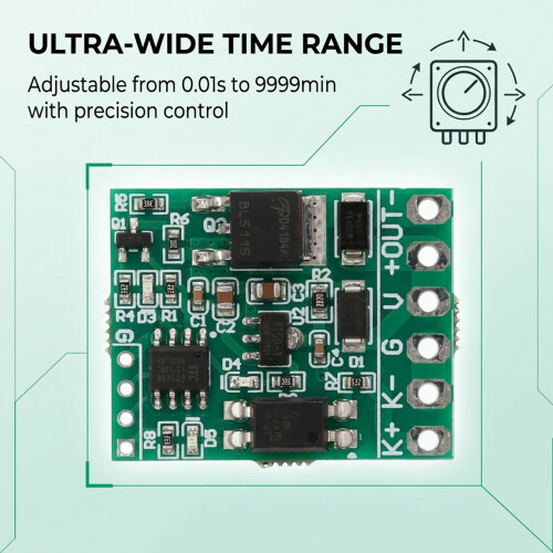 1 Channel Trigger Cycle Timing MOS Module Non-Relay Infinite Start-Stop Times Timing Trigger  Controller 2