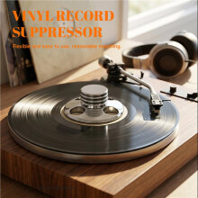 Vinyl Record Weight LP Disc Stabilizer Turntable Clamp Reduce Resonance for Dampens Unwanted Resonance During Playback