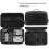 Shoulder Bag for  Neo 2 Fly More Combo PU Leather Drone Shockproof Protective Case Portable Storage Bag Gray 4