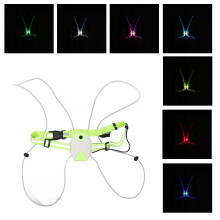 LED-Reflektor-Laufweste, fluoreszierendes Grün